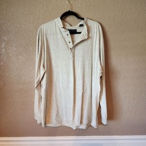 Siegfried & Company Long Sleeves Shirt Tan Male Size 3X